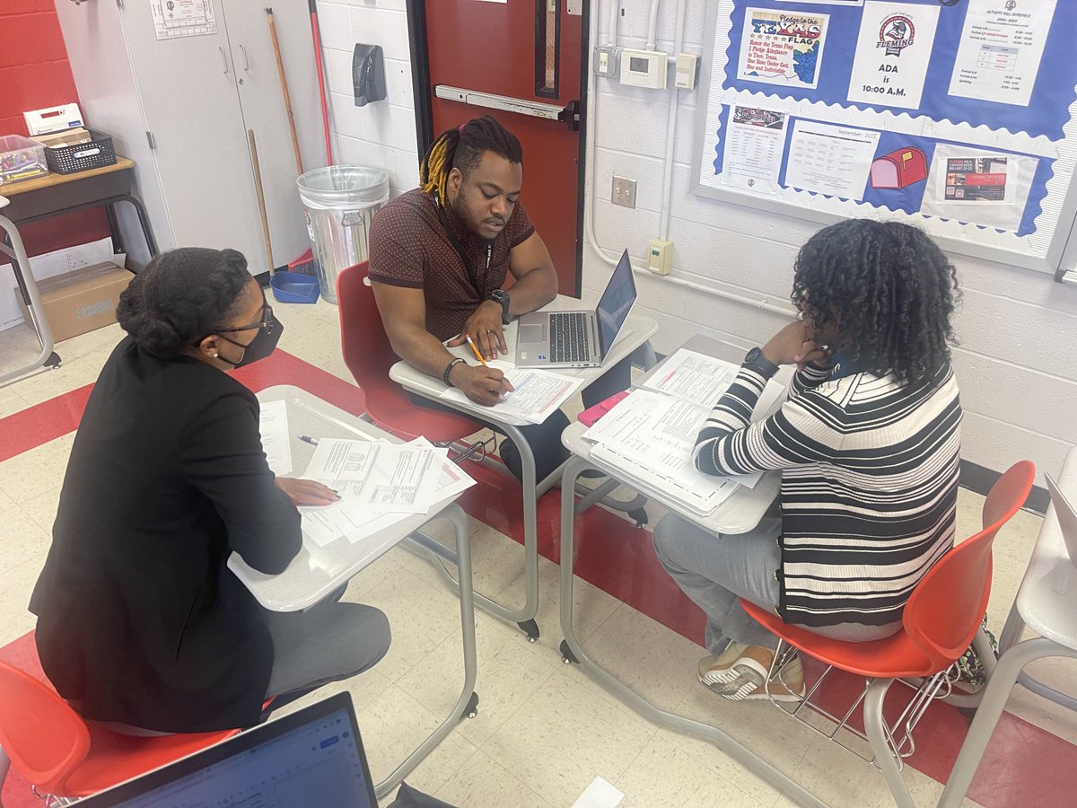 MrDevinAdams's tweet photo. I got chills today watching our ⁦@OppCulture⁩ MCL, ⁦@jasnightingale⁩, facilitate our Math PLCs. Teachers identified the “know” and “show” of upcoming standards. Intentional alignment and engaging activities will be our vehicle to Achieve Expectations. https://t.co/LlydpeOUdN