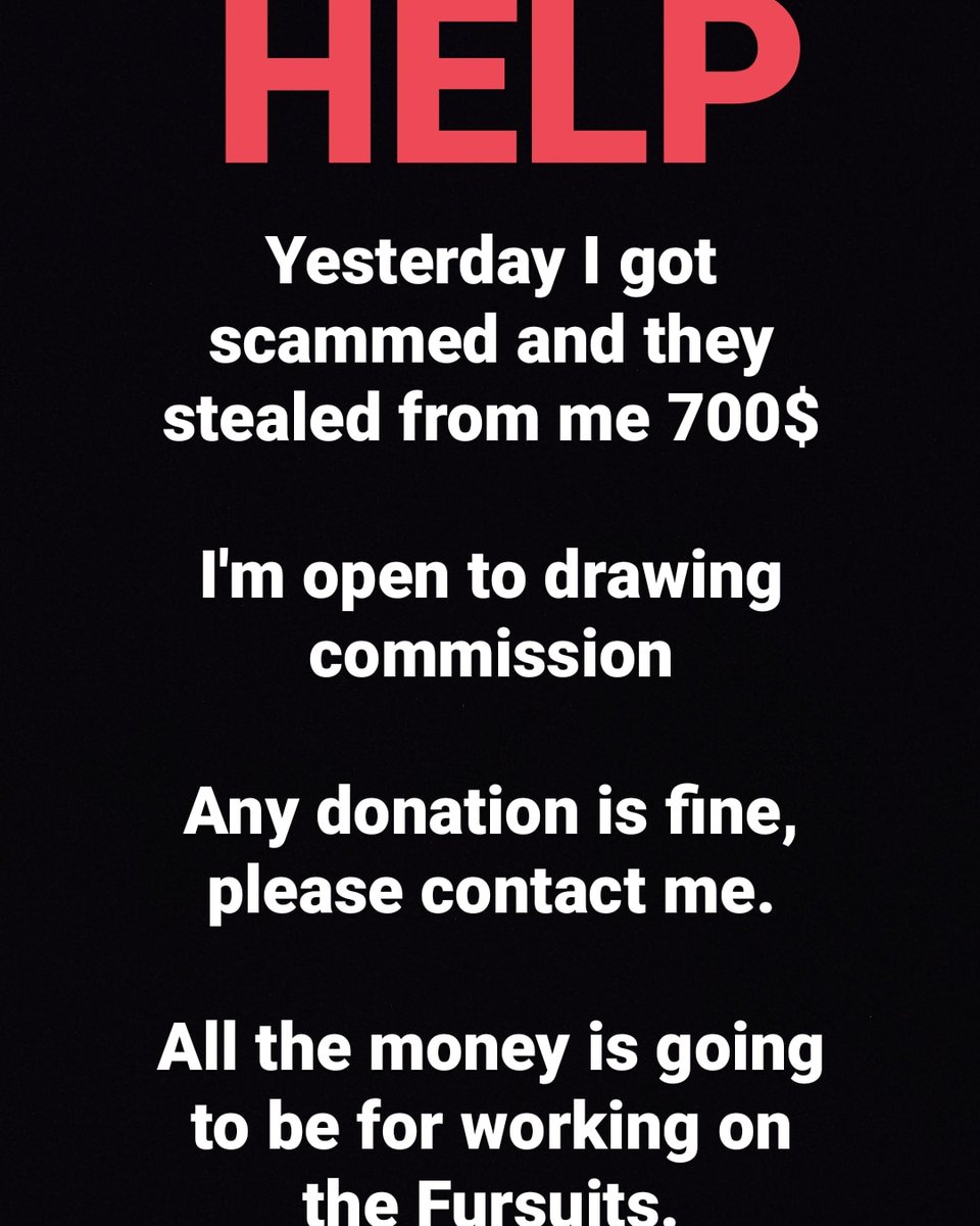 ShirlComeHuevos's tweet photo. Any donation helps me!
Please repost.
#help #commissions #scam #fonations https://t.co/K4QHHSXXNX