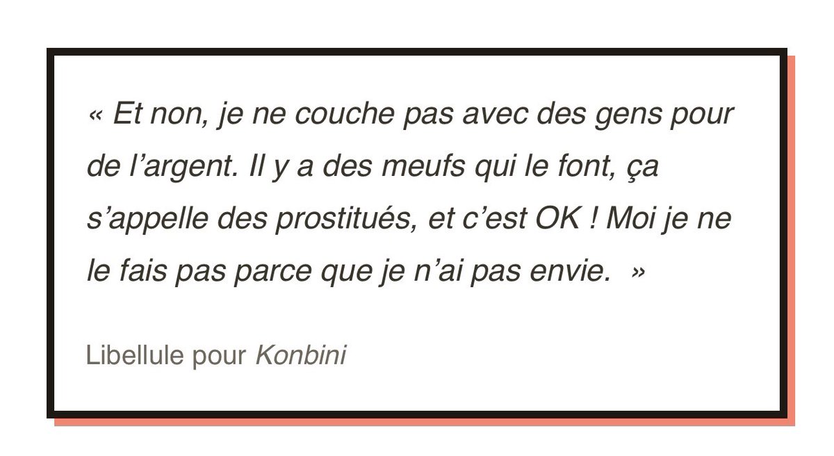 memes_de_tds's tweet photo. Libellule fait également de la putarchie (hiérarchie entre TDS) :

« Et non, MOI je ne couche pas contre de l’argent » 

Elle se justifie régulièrement de ne pas faire de réels, comme pour insinuer qu’elle vaut mieux que les prostitué·e·s https://t.co/ZXyQIV3t6g