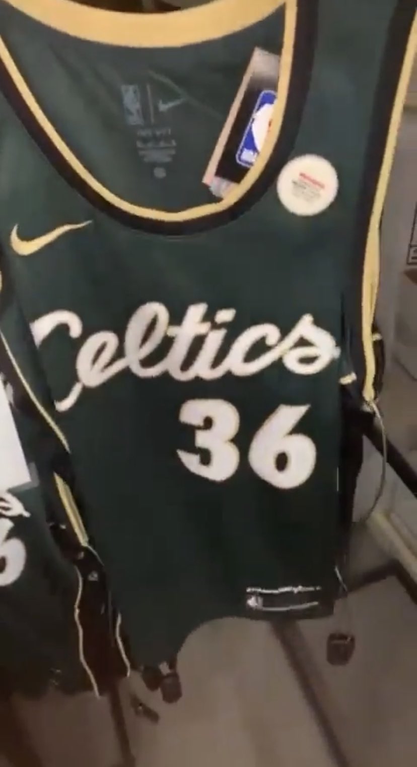 BOSTON CELTICS JERSEY - CITY EDITION 2022