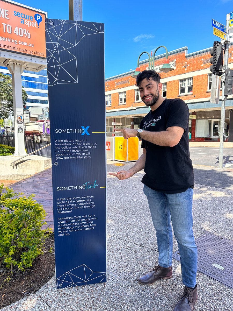 RiverCityLabs's tweet image. 💥🚨 For your chance to win a ticket to Something Tech, simply take a picture of yourself next to one of our banners, tag @RiverCityLabs and use the hashtag #ST22 to be in the running! 🎫 ✨

#ST22 #somethingfest #somethingtech #giveaway #startups