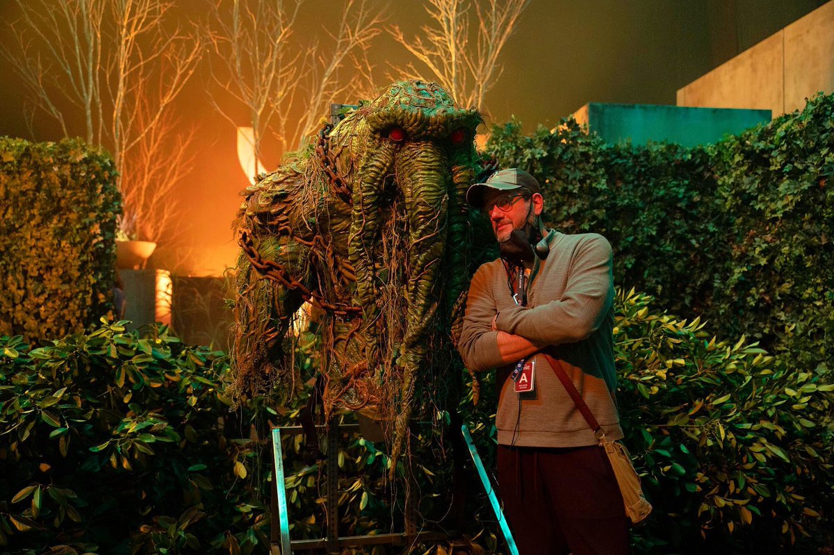 First behind the scenes look at Man-Thing in ‘WEREWOLF BY NIGHT’.

Read our interview with director Michael Giacchino: bit.ly/GiacchinoDF