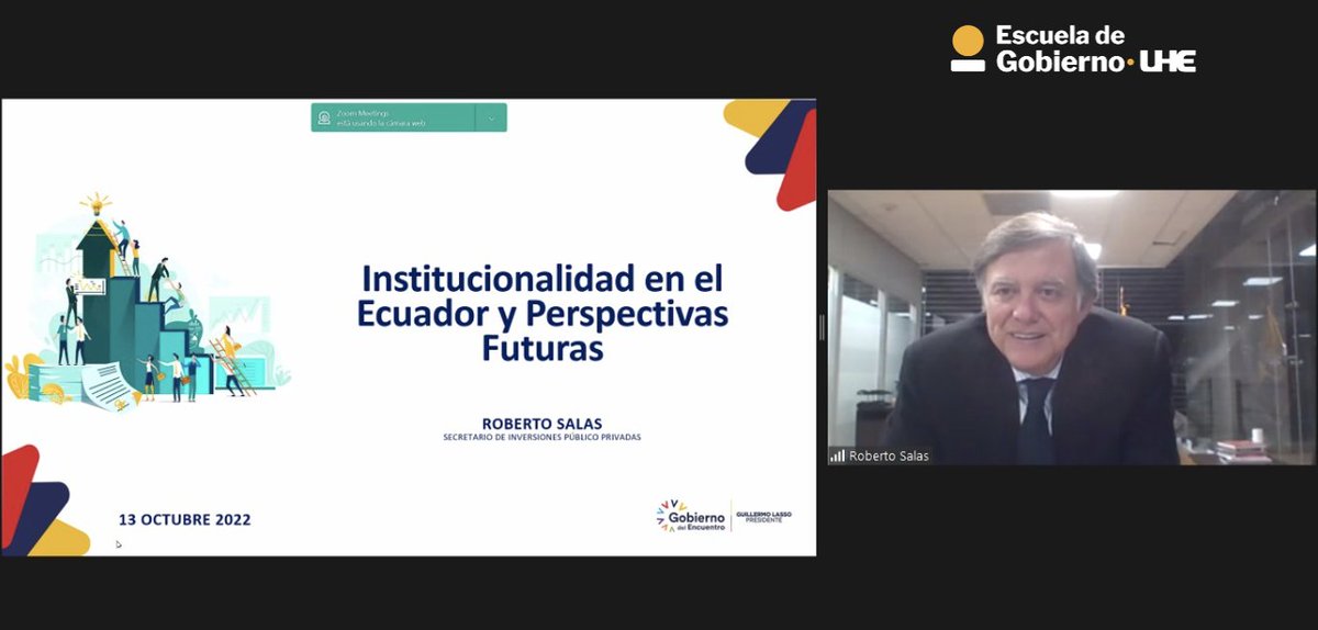 escuelagob_UHE's tweet photo. "Cuando existe una ausecia de capacidades financieras por parte del Estado, las APP entran en acción."
#RobertoSalas , Secretario de Inversiones Público - Privadas @secretariaipp
@AntipirateriaEC @mfgarcesd
#EcuadorEnDesarrollo
#AppEcuador🇪🇨 https://t.co/X6HWnvNZYl