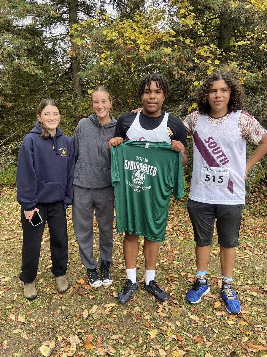SouthLionsWE's tweet photo. I live for these moments. Fully integrated and shining brightly. Second place in the Para race. It was such a great day. Thanks to all who organized. #gotthetshirt @TVDSB @SCI_Lions @SpecialEd_TVDSB #winatsouth #xc https://t.co/X4jUBl9ff9