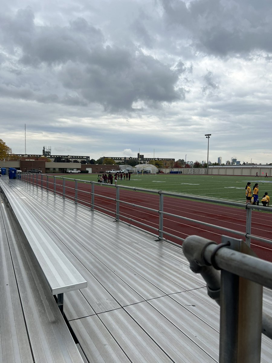 ParisaCarello's tweet photo. Today sitting in the bleachers watching my daughter compete on her school’s Ultimate Frisbee Team…And a @tdsb teacher/coach walks over to drill me about who I am and what kid I am with as games are not open to the public and to go sit with my kids team to watch. #mindblowing https://t.co/j31pAaX4C2