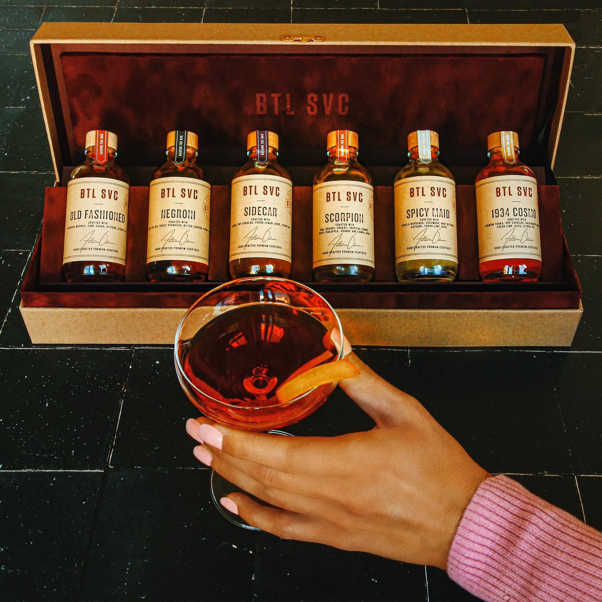 BTLSVC's tweet photo. There’s always time for a BTL SVC cocktail. #BTLSVCboxset #OpenPourEnjoy https://t.co/kd5bt66vzh