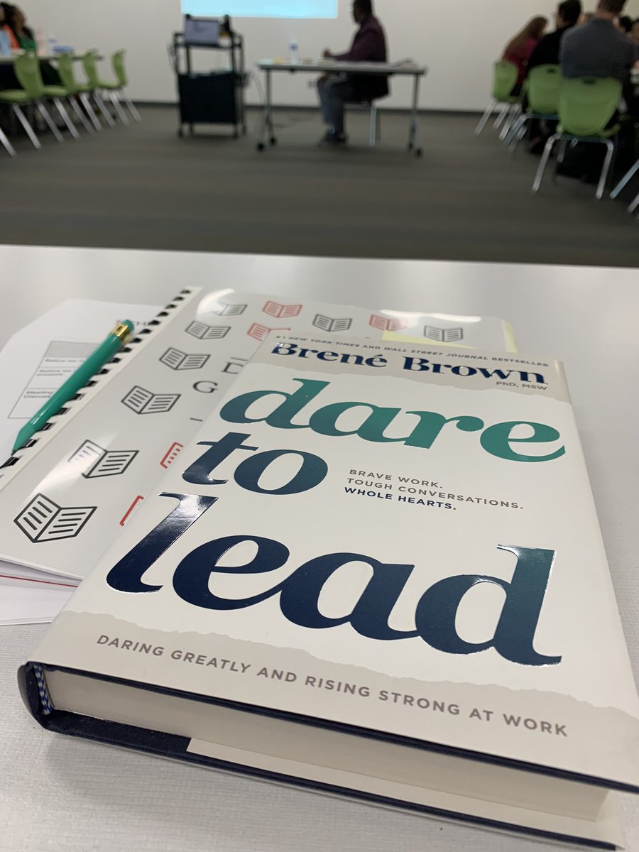 MaryZeiders's tweet photo. Thanks for a great first book club meeting tonight @EDucatorHeard #DareToLead  #BreneBrown https://t.co/zHlkVLnQFF