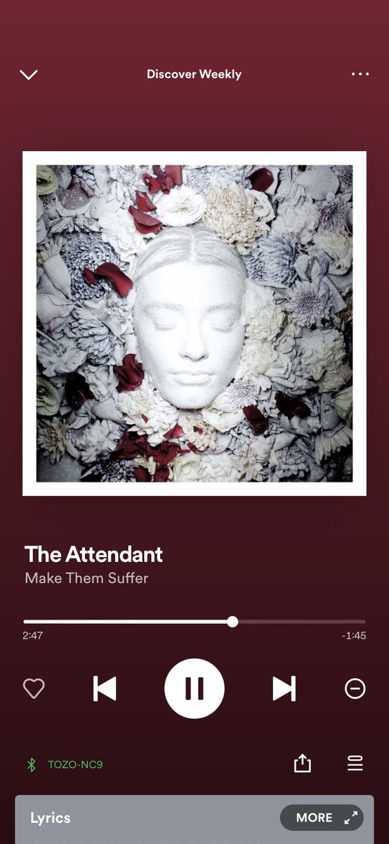 Song of the day. #MakeThemSuffer <a href="/makethemsuffer/">Make Them Suffer</a>