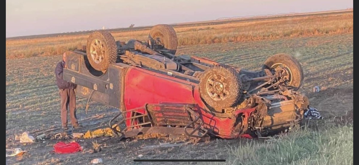 Year ago today my kids had a guardian angel riding with them on there way to school.    
They all walked away 
God is good