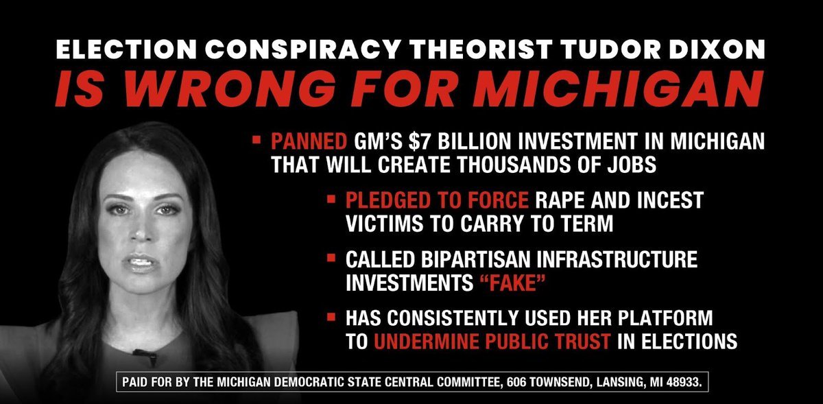 ektaka's tweet photo. @MollyJongFast @RodneyClaeys Well said! #VoteBlueMichigan #ReElectWhitmer https://t.co/2dQI4TWO1U