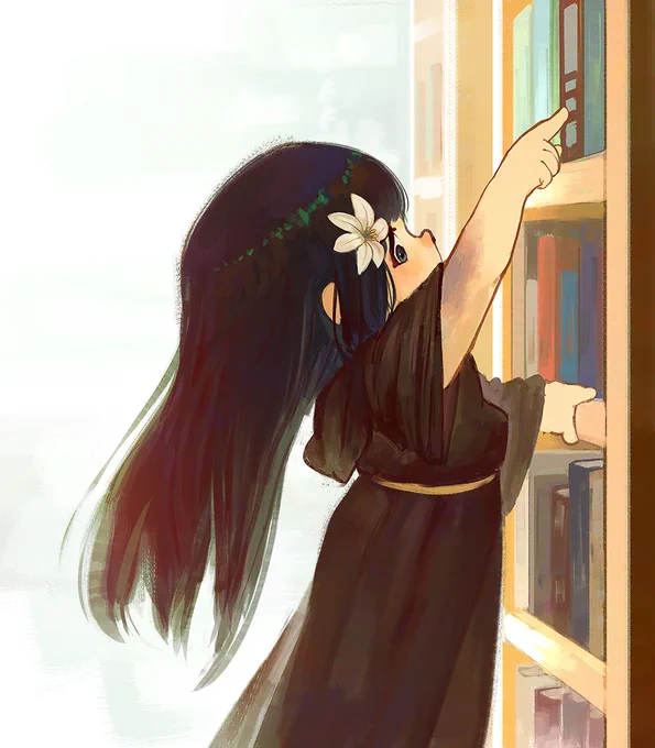 sister 808 returns the book 