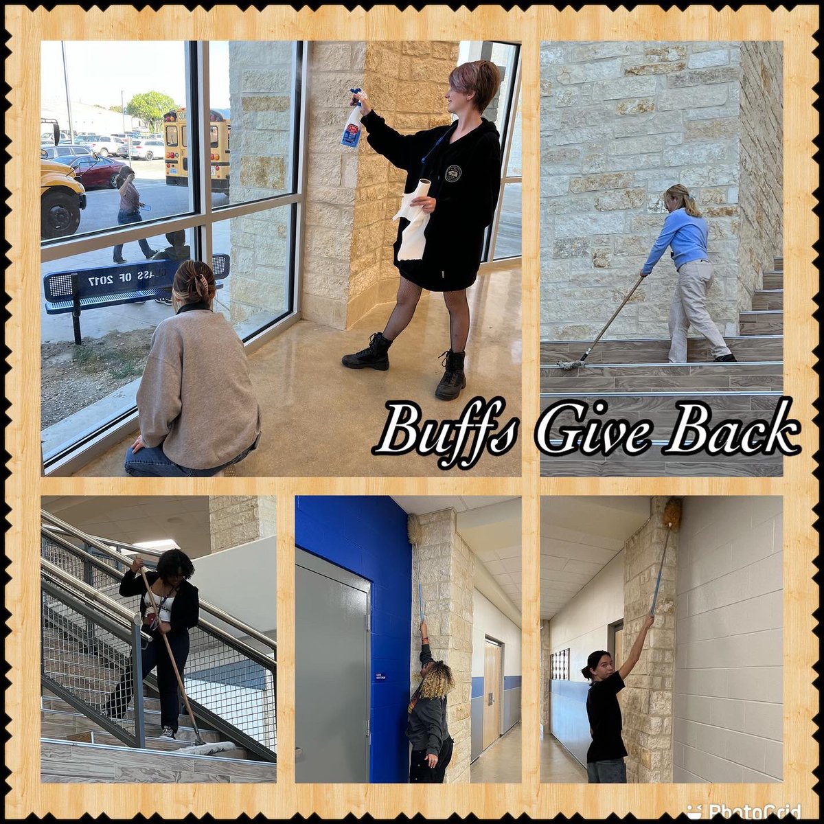 _schs_theatre's tweet photo. BUFFS GIVE BACK 🎭💙💛🦬 @SamuelClemensHS @scucfinearts https://t.co/QftmK7ryC4