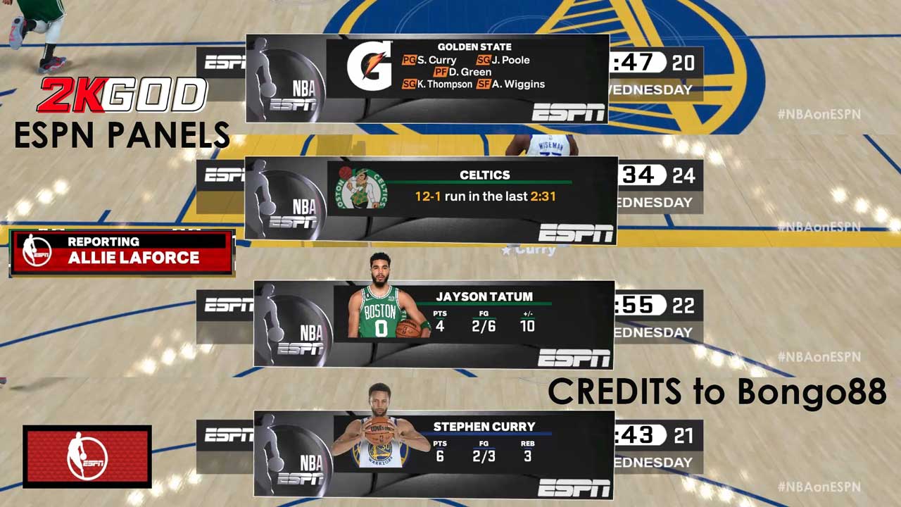 Nba 2k21 Espn Scoreboard V50 Logo By Karinge Shuajota