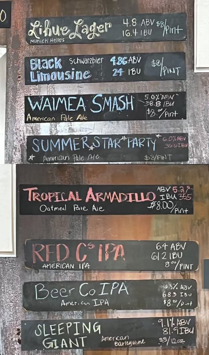 Kauai Beer Company tweet media