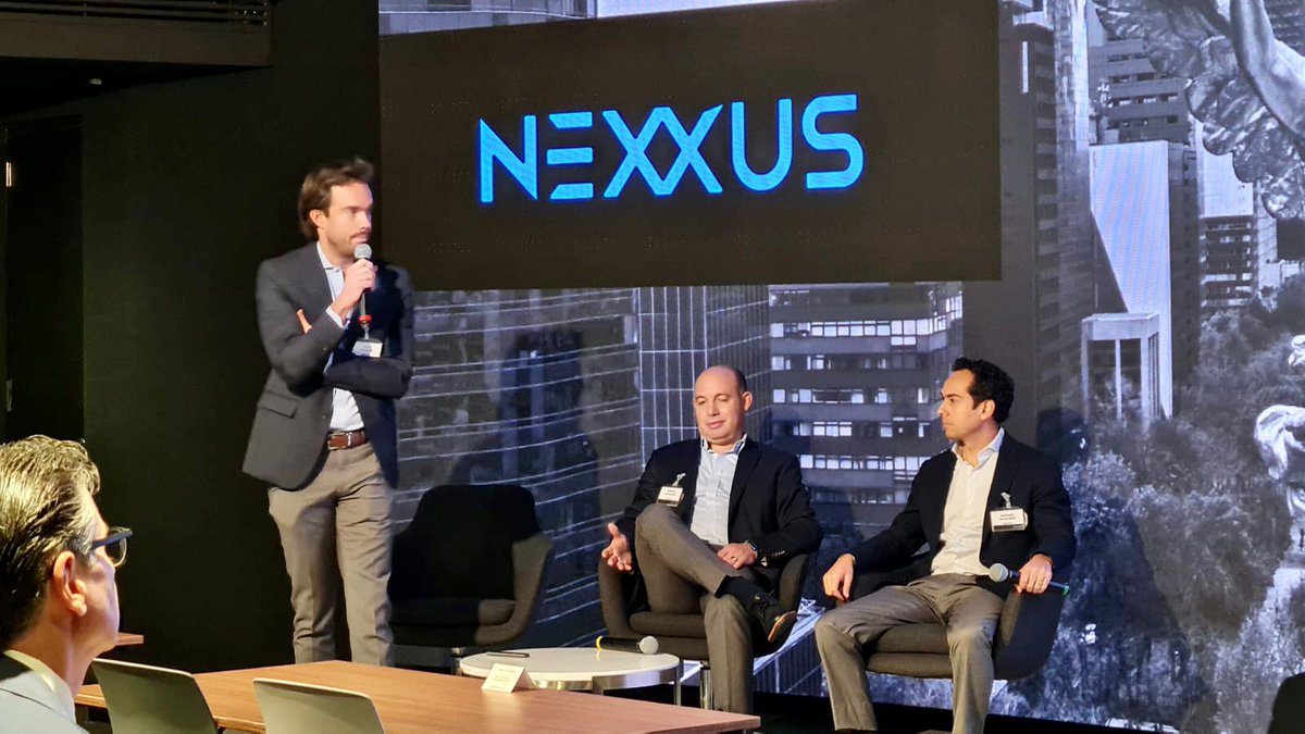 NexxusPE's tweet photo. Thanks to the @BIVAMX team for all the support and amazing facilities for our #NexxusInvestorDay. Teamwork at its best 🙌🏻

@AMEXCAP https://t.co/2Usq3JGwCL