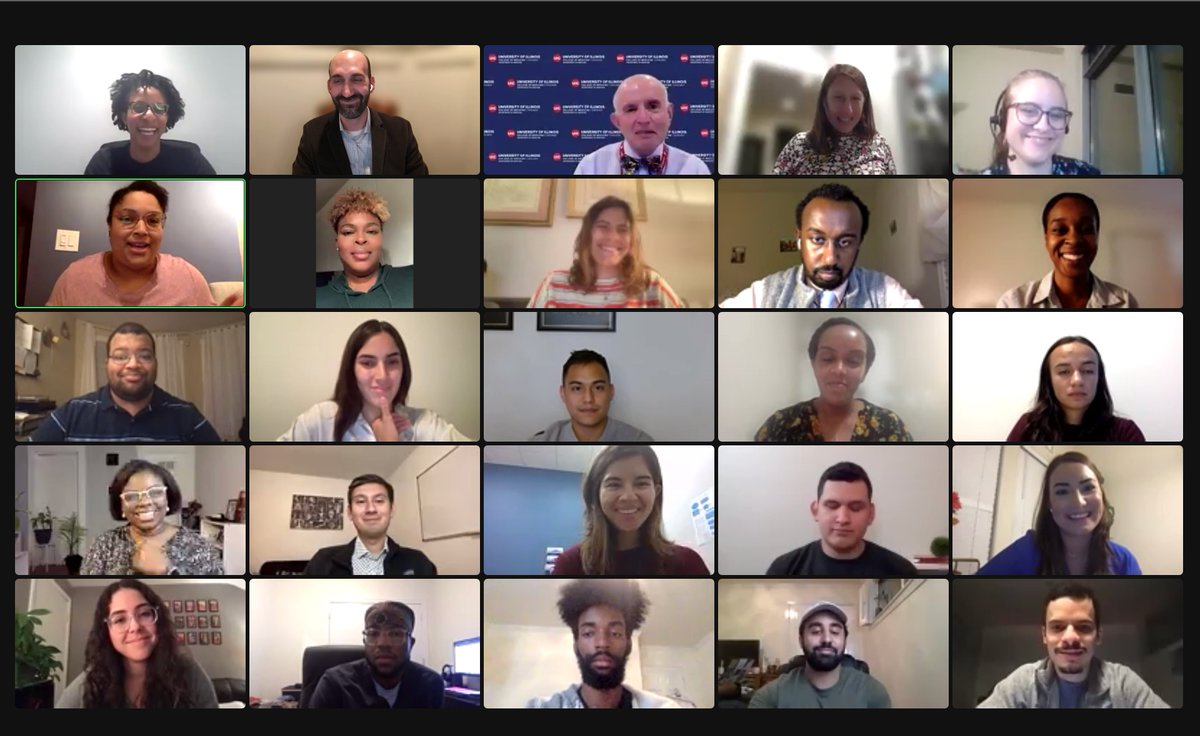 We kicked off recruitment season tonight with an amazing URiM Open House hosted by <a href="/Doc_prevention/">Dr. Alana Biggers</a>!!! #UICIMFamily 🔥