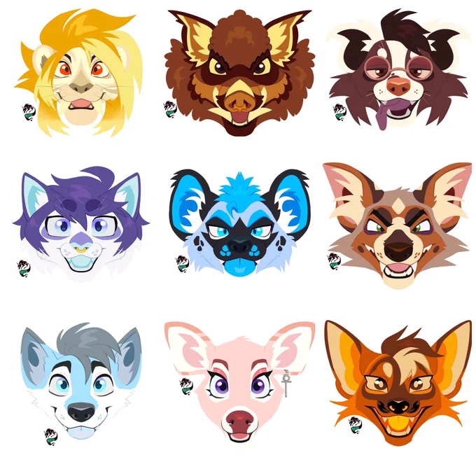 headshot thread that I've done so far! thank you all for the support and I'm still taking these while i work through my queue 