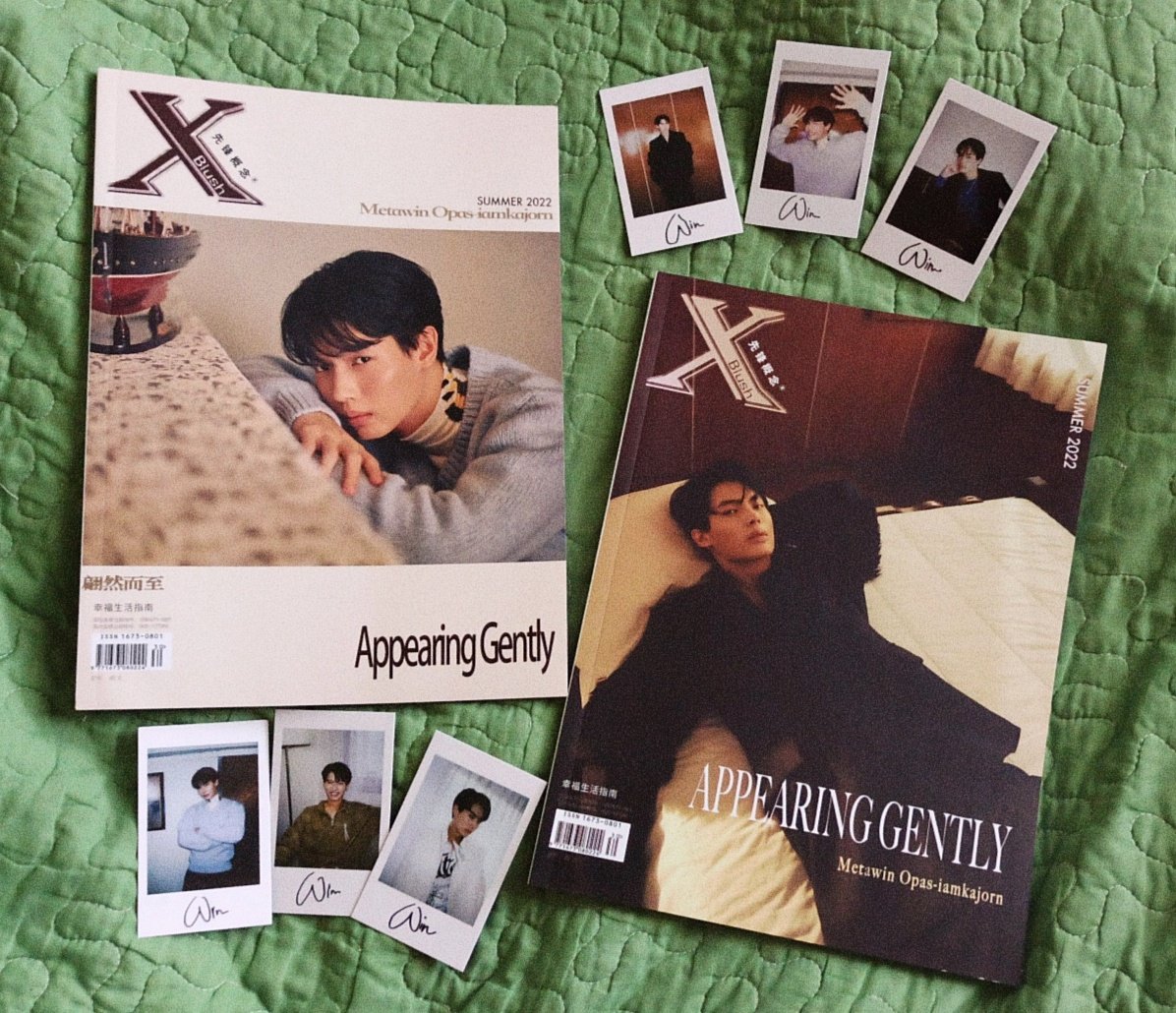 Finally here~!!!! 🤩 Irl has been really busy but the moment I arrived home and saw the package, all my stress disappeared 🤣

Thank you so much @ALYngpasabuy and Thank you @XblushM for having Win Metawin 🙏🏻💚🐰

#winmetawin @winmetawin
#xblushmagazinexwin
#ALYNGPASABUY_LEGITKAMI