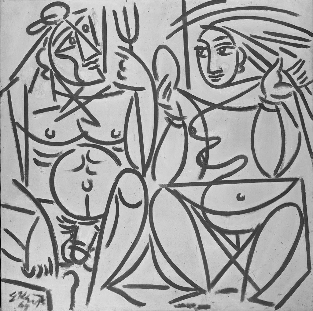 harvard_artbot's tweet photo. George Keyt, Shiva and Parvati, 1969 #harvardartmuseums #georgekeyt https://t.co/Ap6l32Ol6x https://t.co/M3OVkxpdme