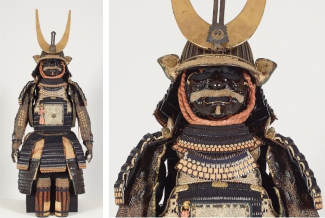 museums_org's tweet photo. The Mitsubishi Corporation Japanese Galleries explore Japan’s past and present,from 5000 BC to the present day. Expect everything from household items to manga, including this suit of Samurai armour from the 1700s. 
#MuseumMileLDN #Japan  #Japanesehistory #Samurai #SamuraiArmour https://t.co/SUgTTafQJD