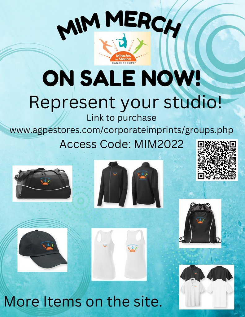 MIMdancers's tweet photo. MIM MERCH ON SALE NOW!!!
https://t.co/EiTPxfntVB
Access code: MIM2022 https://t.co/Yshjdgxpdp