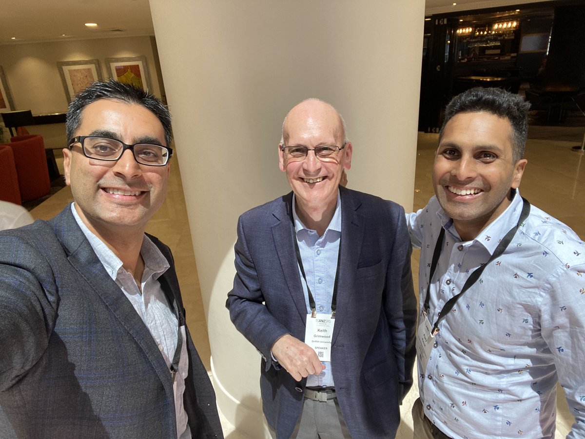 ⁦Great to catch up with a long time mentor Professor Keith Grimwood at the ⁦<a href="/tsanz_thoracic/">TSANZ</a> respiratory Hub ⁩ ⁦<a href="/ajaykevat/">Ajay Kevat</a>⁩