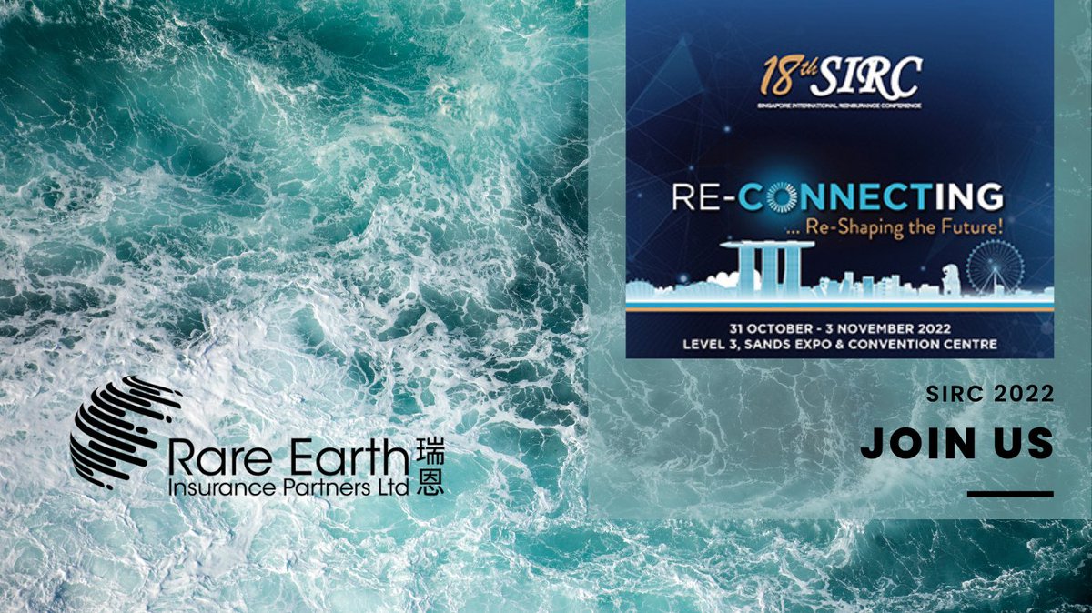 RareEarthREIP's tweet photo. It’s just around the corner - get in touch with the Rare Earth team to arrange a meeting at #18SIRC in Singapore from 31st Oct to 3rd Nov.

jude.yeung@rareearthpartners.com
mark.gu@rareearthpartners.com
https://t.co/nowU059Uu2

#rareearthinsurancepartners #21stcenturyreinsurance https://t.co/6FNgqL4uRz