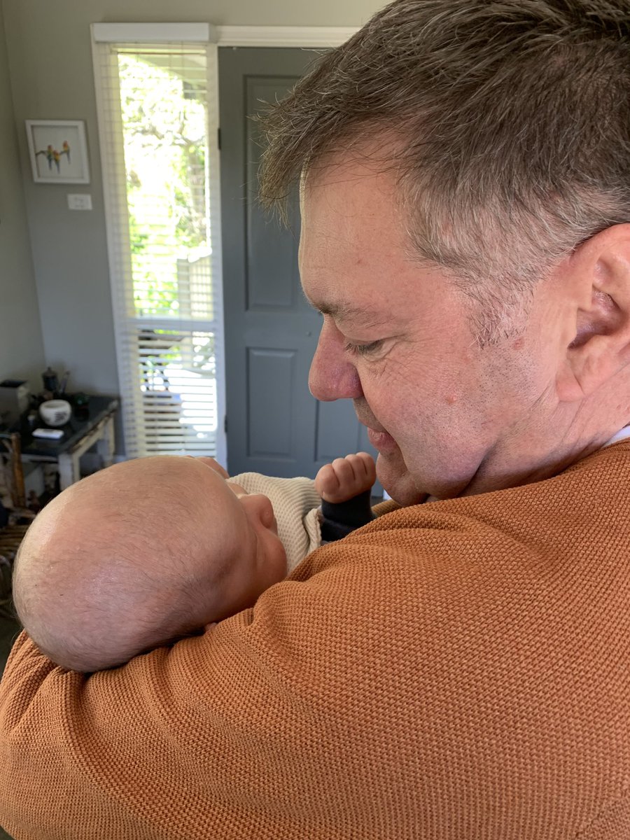 Meeting my new great nephew, Beaumont for the first time ❤️💕