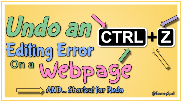 BrittniTech's tweet photo. Woah.... How do I "Undo" an Editing Error on a Webpage? https://t.co/7EllS3iCSy #bisdconnect #bisdwired #txed #edtech https://t.co/Lfhj6tjfbK