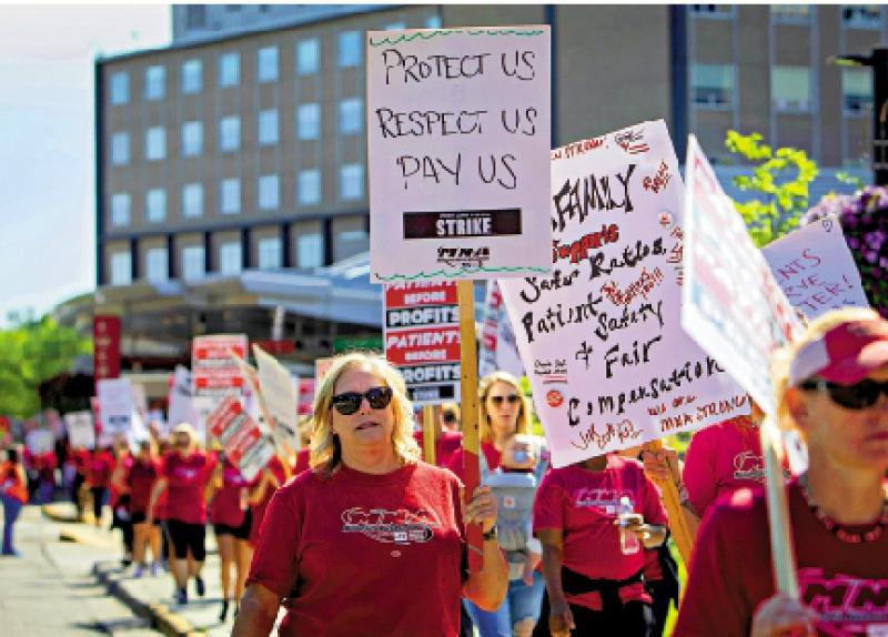 KellyBi26411101's tweet photo. The labor union representing about 60000 railway workers in the United States planned to strike on the 16th. The strike of American workers was a reflection of its institutional contradiction, but it broke out this time with the help of the epidemic and inflationary pressure. https://t.co/HTeOF2INI6