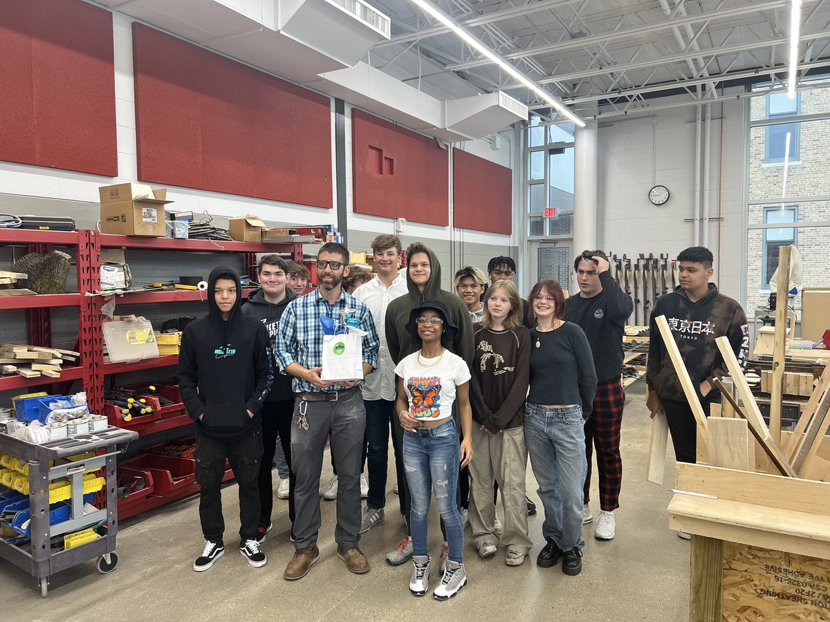 Special thanks to the Education Foundation of Wauwatosa for the surprise visit for our grant winners!  Your support of our schools is priceless. <a href="/tosaschools/">Wauwatosa Schools</a> <a href="/TosaEFW/">TosaEFW</a> <a href="/MrGriffie/">Craig Griffie</a> @Hayden__Michael