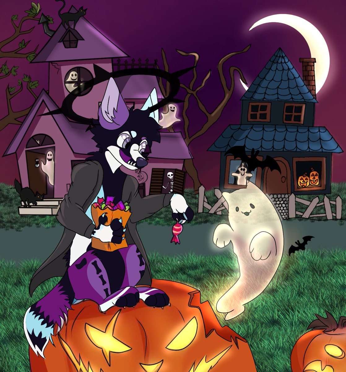 espressuo's tweet photo. Halloween!! Candies for you all hehe https://t.co/q7rmtgFt4i