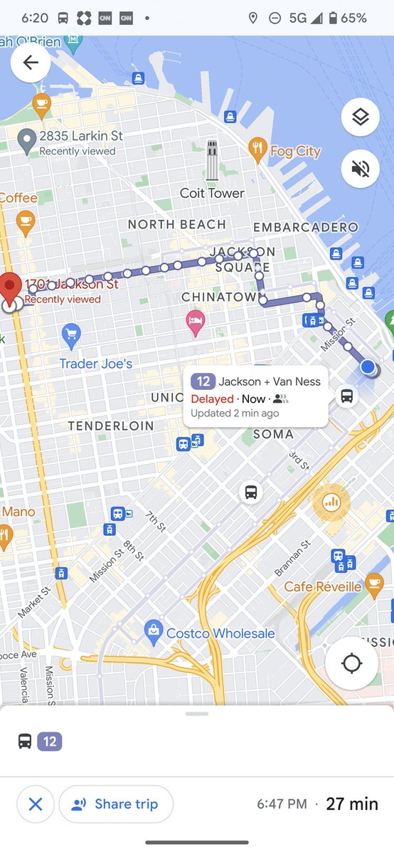 ShellsMLB's tweet image. #sfmta how do you enforce bus schedules? Just curious. The 12 behind the one delayed 17 minutes seemed to have less issues with traffic. Right behind it.