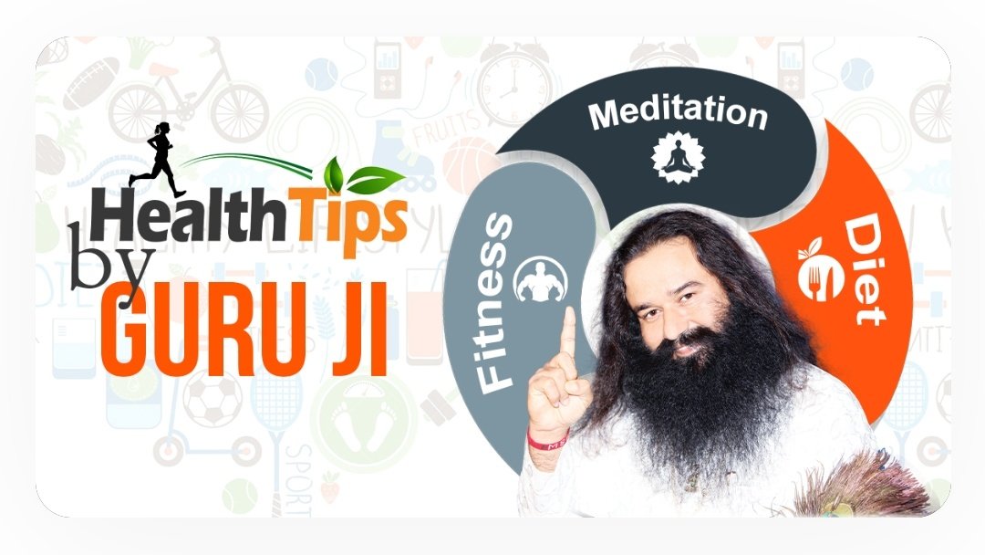 DeepIns30447163's tweet photo. Investing some time on physical fitness,meditating for spiritual health are the basic activities, regular medical check-ups, we can practice on regular basis to make our life worthy to live, suggested by Saint Gurmeet Ram Rahim Ji #HealthIsWealth https://t.co/BlUbPpyBva