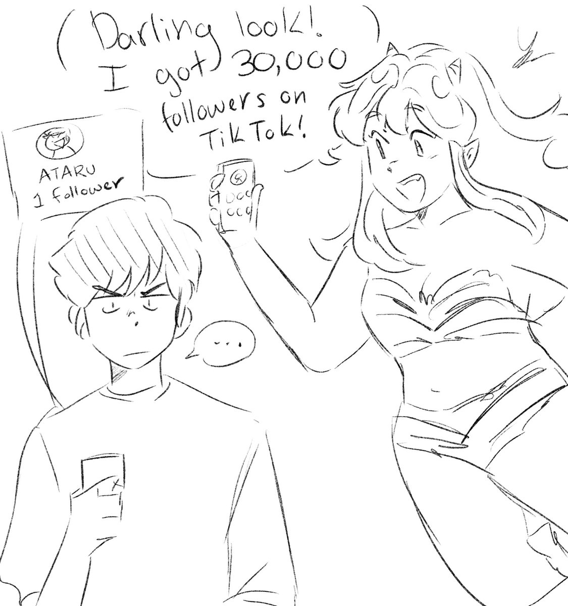 brain full of uy #uruseiyatsura 