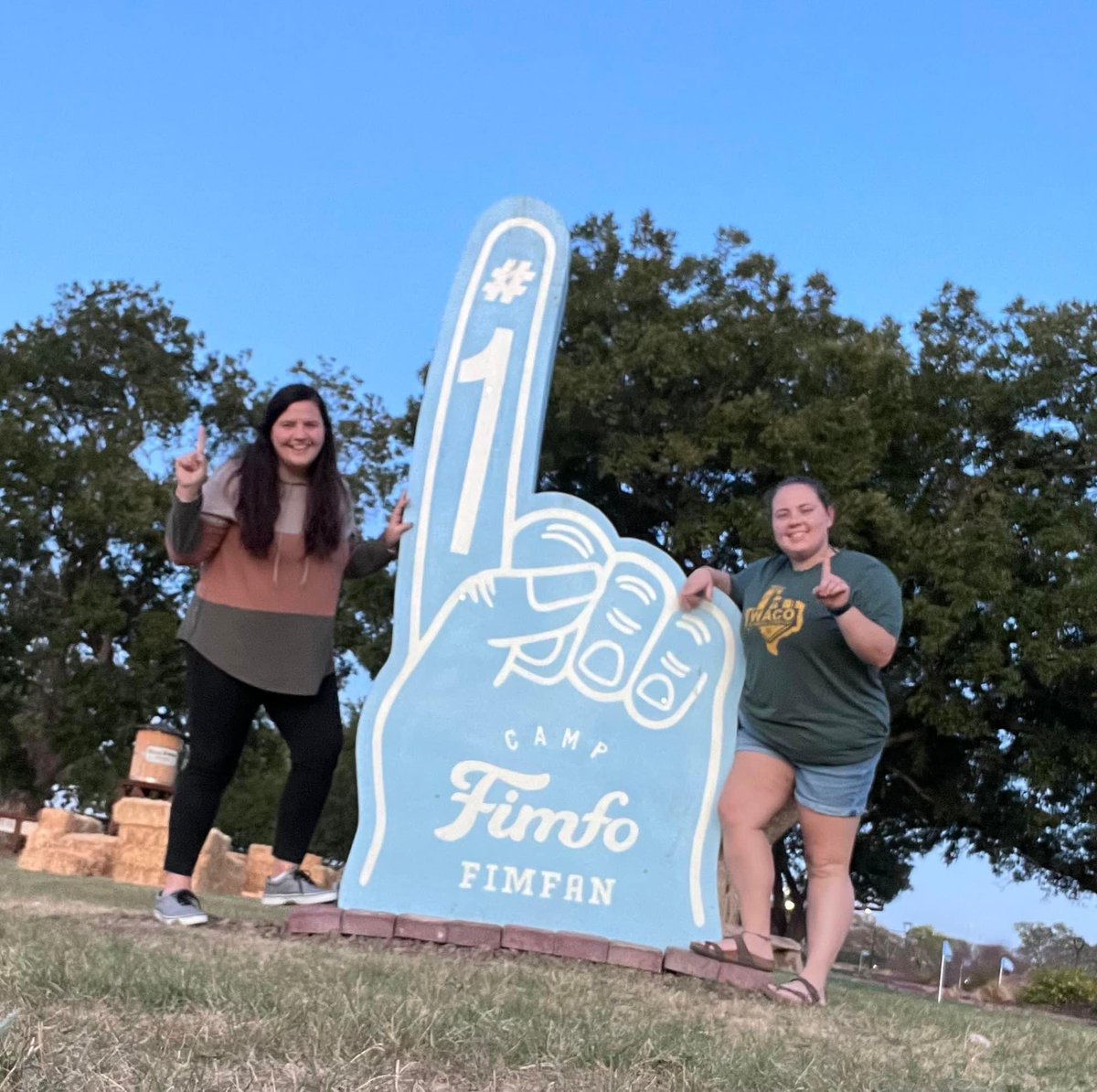 Enjoying my time with my #1 people at the #1 place. #GoBaylor #campFimfo