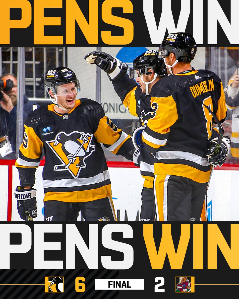 penguins's tweet image. STARTING THE SEASON STRONG! 💪 

#LetsGoPens