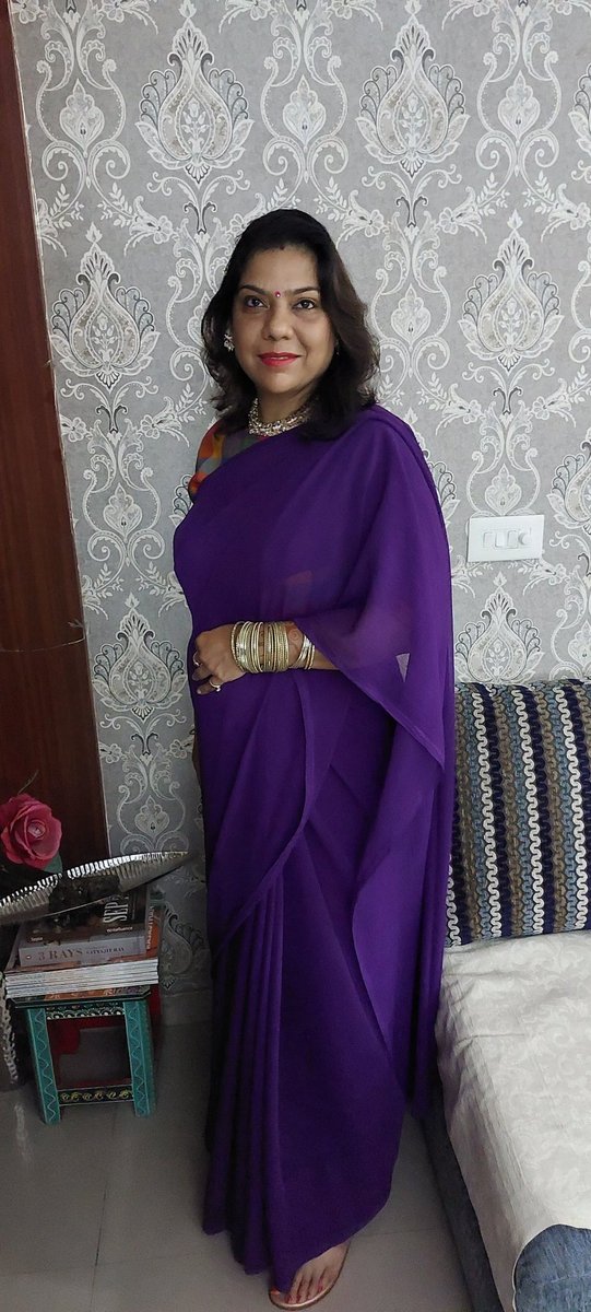 felinemusings's tweet image. The karwachauth getup. Kept it simple. #karwavhauth2022 #dressingup #simplelook #fasting #feasting #festival #purplelove