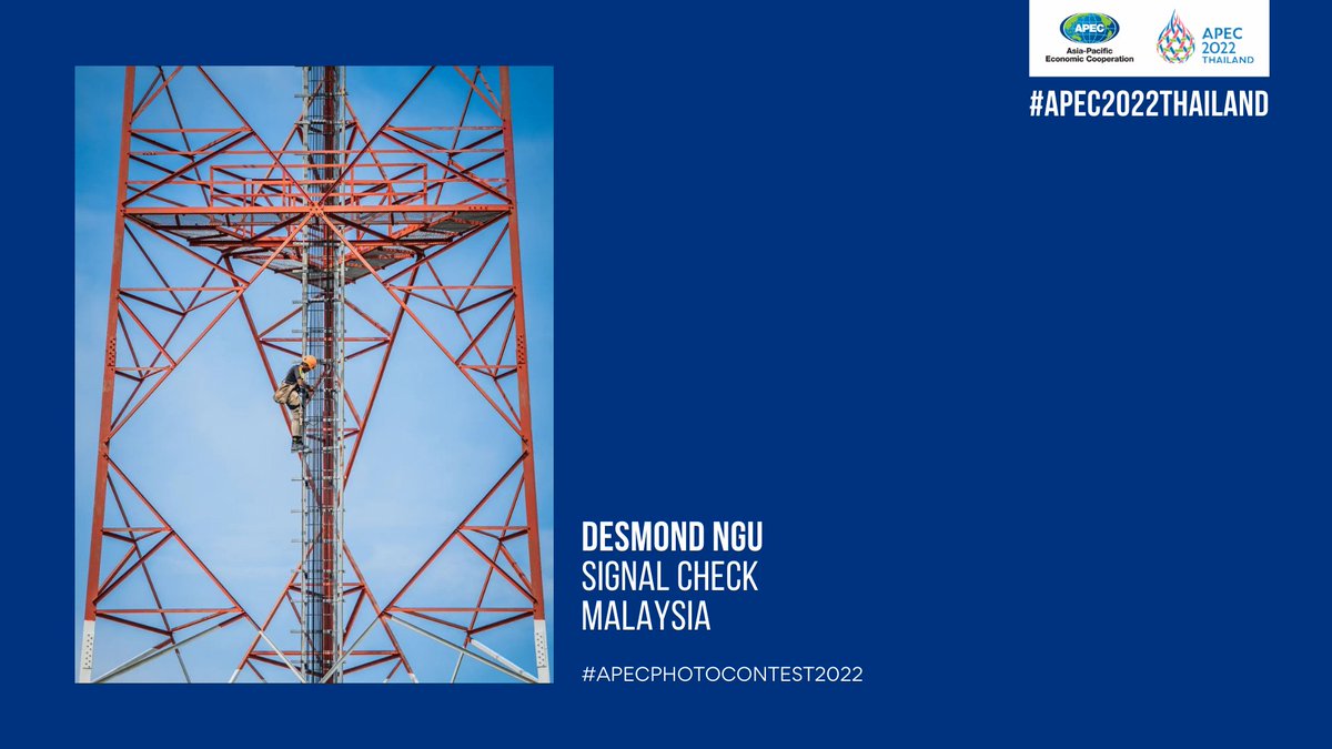 Photo 10 - Signal Check Photographer: Desmond Ngu Economy: Malaysia #APECPhotoContest2022 #OpenConnectBalance #economicrecovery #connectivity