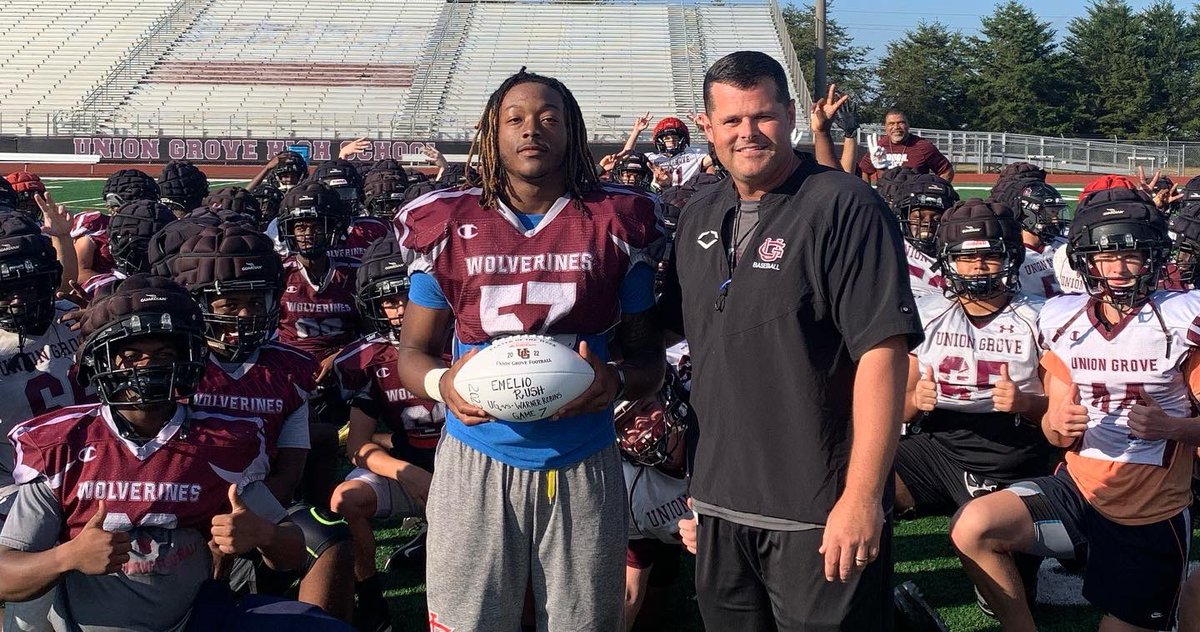 Congratulations to Emelio Rush for earning Player of the Week vs Warner Robins.