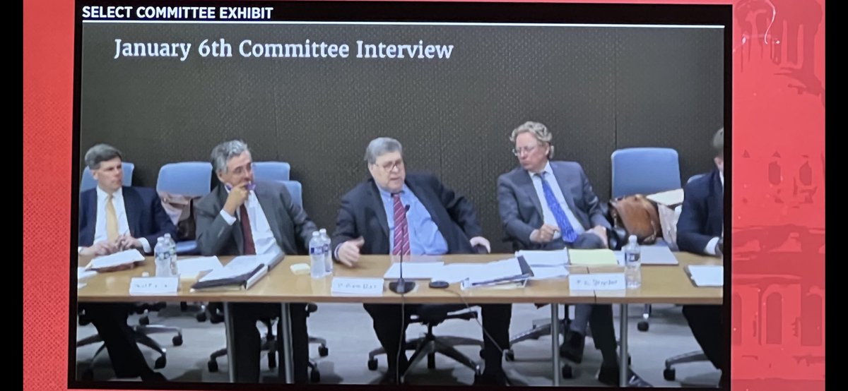 John F. Kelley (@jfk) on Twitter photo Happy to see Bill Barr and his crew willing to testify but there’s no denying they all still lean to the right. <a href="/TheRealHoarse/">The Hoarse Whisperer</a> Happy to see Bill Barr and his crew willing to testify but there’s no denying they all still lean to the right. <a href="/TheRealHoarse/">The Hoarse Whisperer</a>