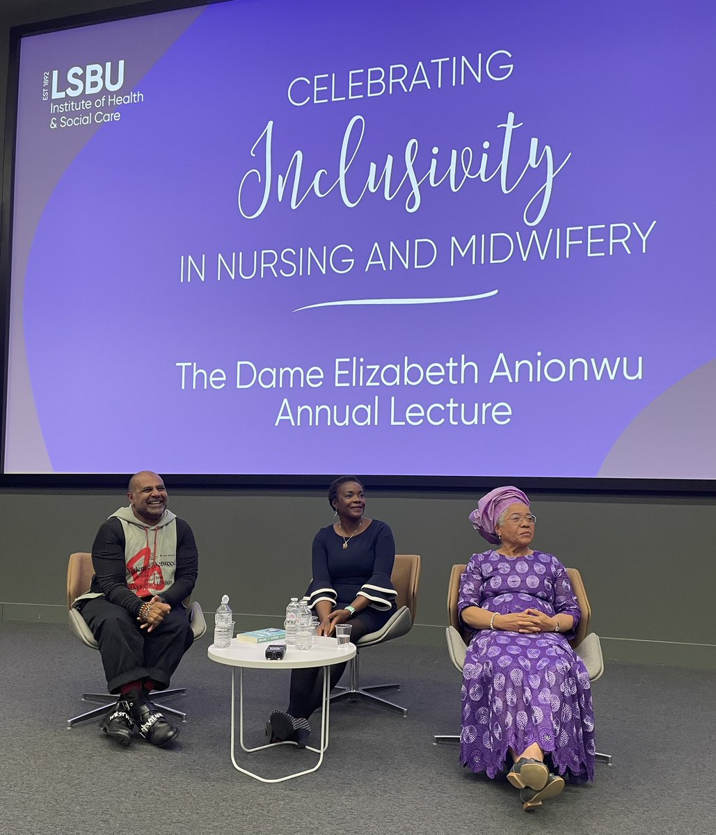 Where do I begin‼️..such an awesome inspirational evening #thankyou @CalvinMoorley for organising @lauraserrant for giving such a powerful lecture in honour of my incredible friend living legend @EAnionwu #proud thanks to @NurseReema @JoseCloyd for accompanying me x