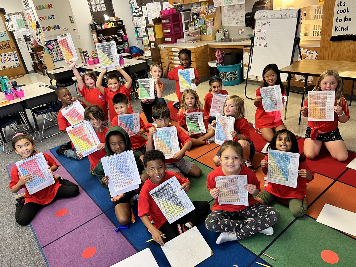 We were so excited to learn about our Friends of 10 in math. This resource will stay in our HERO binder for easy access. #bearshine