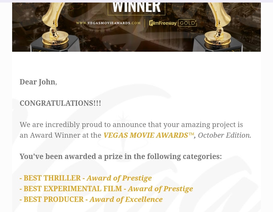penNFTjohn's tweet photo. 3 catagories...we won.
#bestseller
#bestexperimental
#bestproducer
We won!!!!!
Gulp!!! https://t.co/Fdy3Rmr7w6