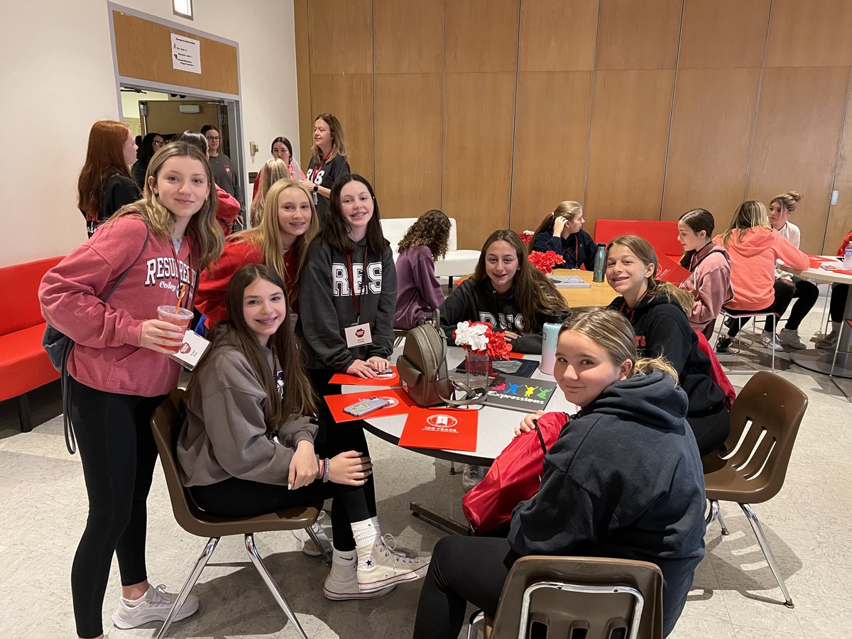 ResurrectionHS's tweet photo. Thank you to all the 8th grade girls who joined us today for a Shadow Day! We had over 40 girls visit! We hope you all enjoyed getting a look at what it means to be a Bandit! To check out other future bandit events, visit: https://t.co/hnGnozjzuh #RES #RESstudentlife #VisitRES https://t.co/snZZAckieS