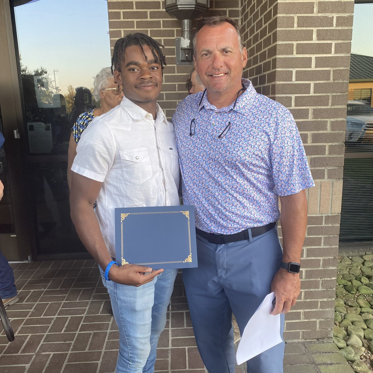 Our school District honored some amazing young people with the Sydney A. Murray Citizenship Award tonight. This one is my favorite Brenden McMillan (B-Mac) is an amazing young man and if you ever get the chance to meet him you should. You life will be better for it.