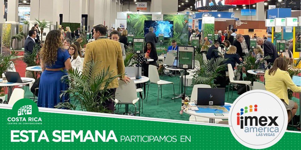 Estamos finalizando IMEX América, una feria muy enriquecedora para nuestro país y la industria de reuniones.#ICT