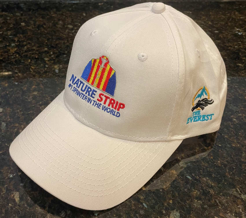 Win a NATURE STRIP cap 🏇 #Everest #10/14
To enter:
𝗙𝗢𝗟𝗟𝗢𝗪: 
<a href="/SkyRacingWorld/">Sky Racing World</a>  
𝗧𝗔𝗚: 2 friends in the comments 
𝗥𝗘𝗧𝗪𝗘𝗘𝗧: This post

The first 20 correct entries will win 1 x cap. Promotion open to Nth American residents only. Winners to be contacted directly.