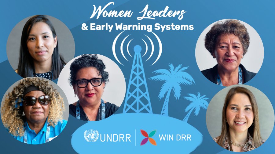 🌀⚠️📣⚠️📻
#Women #leaders are transforming #EarlyWarningSystems w/ more #inclusive designs & effective implementations.
👉preventionweb.net/blog/women-lea…
#EarlyWarningForAll @PreventionWeb @UNDRR @AusHumanitarian #DRRDay