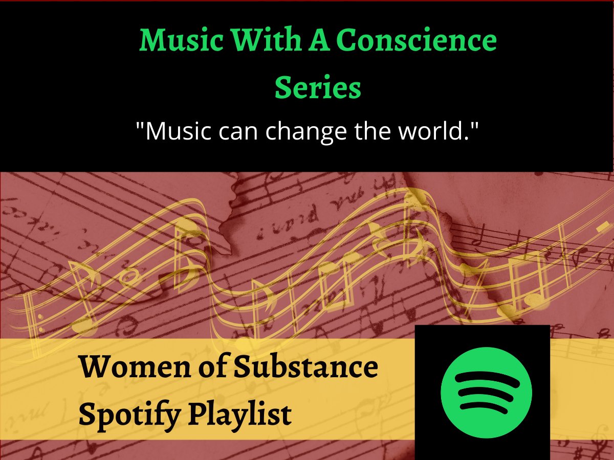wosradio's tweet photo. We are thrilled to share with you this Women of Substance SPOTIFY PLAYLIST for this year's Music With A Conscience Series -- MWAC Series 2022!
Listen to, like & add to your Spotify library:
https://t.co/TtOq2jl3Up
#musicwithaconscience #wospodcast https://t.co/CuuWuhOv1H